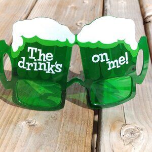 FUN Adult Beer Drinking Glasses Beer Goggles